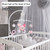 Cieken Mobile Musical Cradle Baby 360 ? Rotatable Baby Crib Holder Toy Hanging Bed Bell