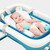 Willstar Baby Newborn Shower Bath Cushion Bed Support Net Infant Bathtub Mat Anti-slip Soft Comfort Mesh Lounger Basin Pad Portable