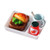 Dollhouse Food, Breakfast Toast & With Service Plate Food For 1:12 Dollhouse Accessory - Veggie Burger