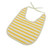 Big Large Bibs - 5 Pieces - Extra Large Coverage - Soft Drool Absorbing, Easy To Wash, Toddlers, Big Kids, Adults - Stripes Prints - Yellow
