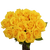 "globalrose 50 Yellow Roses - Fresh Flowers For Birthdays, Weddings Or Anniversary"