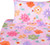 J-pinno Flower Floral Oil Painting Twin Sheet Set Kids Boys, 100% Cotton Flat Sheet + Fitted Sheet + Pillowcase