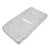 Tl Care Heavenly Soft Chenille Fitted Contoured Changing Pad Cover, Gray Honeycomb, For Boys And Girls