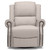 Delta Children Drake Nursery Glider Swivel Recliner, Flax