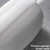 Tureclos Long Handle Cup Brush Vacuum Water Bottle Pot Glassware Washer Sponge Cleaning Tool, Black