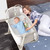 Hembor Baby Bassinet Portable Infants Bed Side Sleeper - Gray