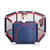 Baby Playpen, Playard For Baby - Safety Play Pen For Infant And Baby, With Sturdy Bases, Anti-skid Pads, Lightweight, Navy Blue, 6-panel