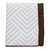 Lambs & Ivy Jett Collection Reversible Coverlet Quilt - Gray, Brown, White