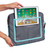 J.l. Childress 3-in-1 Travel Lap Tray And Ipad Tablet Holder For Kids, Grey/teal