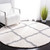 Safavieh Parma Shag Collection Pma521a Cream / Grey Rug