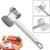 Yrtoes Kitchen Appliances19.5cm Two Sides Aluminum Meat Hammer Mallet Beef Chicken Steak Beefs Porks