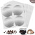 Aluminum Foils Lids To Reuse Coffee Pods, Matte Texture Espresso Aluminum Foil Seals Lids 62mm In Diameter, Coffee Pods Aluminum Lids Only Compatible W Nespresso Vertuoline Pods, Lids 100 Pcs Only