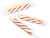 King Leo Soft Peppermint Sticks - 8 Oz Pack Of Two - Individually Wrapped Peppermint Sticks Fat Free