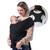 Bcooss Baby Wrap Carrier For Newborn Stretchy Front And Hip Baby Sling Perfect For Infant To 35 Lbs Toddlers Black