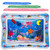 Cabina Home Tummy Time Water Play Mat For Babies Infants & Toddlers, Inflatable And Leak Proof, Perfect Fun Time Play Activity Center For Your Baby's Stimulation Growth, 26x20 Inch
