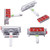 Safety 1ˢᵗ Adhesive Cabinet Latch (4pk), White