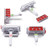 Safety 1ˢᵗ Adhesive Cabinet Latch (4pk), White