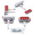 Safety 1ˢᵗ Adhesive Cabinet Latch (4pk), White