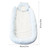 Kakiblin Baby Lounger Nest Bassinet, Portable Bassinet Bed Mattress For 0-12m, Blue