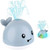 Baby Bath Toys, Light Up Bath Toys With Led Light, Sprinkler Bathtub Toys For Toddlers Infant Kids Boys Girls, Whale Spray Water Bath Toy, Bathtub Shower Pool Bathroom Toy For Baby