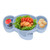 Baby Suction Plate, Cute Baby Suction Silicone Material  For Home Blue