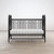 Little Seeds Monarch Hill Ivy Metal Crib, Black