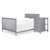 Carter's By Davinci Dakota 4-in-1 Convertible Crib And Changer, Grey