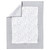 Little Star Organic 100% Pure Organic Cotton Reversible Quilt, Gray-little Dreamer