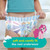 Pampers Easy Ups Training Underwear Girls Size 6 4t-5t 18 Count