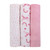 Parent's Choice Unicorn 3pk Muslin Blankets - 47" X 47"