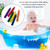 Kanaroous Pack Of 6 Washable Crayon Infant Toddler Bath Time Painting Pen Drawing Educational Toy Birthday Gifts For Boys Girls