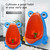 Shaped Boys Potty Training Urinal With Whirling Target (blue)