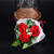 Moobom Immortal Rose Bouquet Glass Cover Decoration Led Light Fresh In Box Preserved Symbol Of Love For Valentine's Gifts