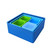 4 Silicone Mini Cubes, Food Container Set