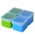 4 Silicone Mini Cubes, Food Container Set