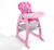 Badger Basket Envee Ii Baby High Chair With Play Table Conversion - Pink/white