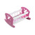 Munecas Arias - Elegance Wooden Rocking Cradle