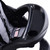 Costway Foldable Twin Double Stroller, Black