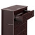 Storkcraft Alpine 4 Drawer Modern Vertical Dresser Espresso
