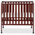 Dream On Me 3-in-1 Folding Portable Mini Crib, Cherry