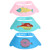Hemoton 3pcs Adjustable Cartoon Shampoo Shower Kids Bathing Great Baby Gift
