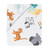 Bedtime Originals Mighty Jungle Animals Baby Fitted Crib Sheet - Multicolor