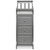 Dream On Me 5-in-1 Brody Full Panel Convertible Crib With Changer, Storm Grey