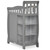 Dream On Me 5-in-1 Brody Full Panel Convertible Crib With Changer, Storm Grey