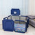 47" Baby Playpen, Large Safety Play Center Yards, Kids Play Pen Activity With Super Soft Mesh, Sturdy Fence Play Area For Toddlers, Blue