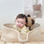Yeuhtll Portable Baby Moses Basket Carrier Cotton Rope Woven Crib Newborn Sleeping Bed