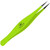 Majestic Bombay Precision Sharp Needle Nose Pointed Surgical Tweezers For Ingrown Hair, Green
