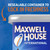 Maxwell House International Suisse Mocha Café-style Decaf Sugar Free Instant Coffee Beverage Mix, 4 Oz. Canister