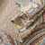 Honeilife Cotton Quilt Set 2 Piece Lightweight Quilts Bedding Set, Brown Damask, Twin