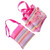 Hemoton 2pcs Colorful Beach Toys Bags Seashell Storage Pouches Washing Storage Bags